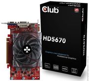  видеокарта Club 3D HD5670 (CGAX-5672I)radeone